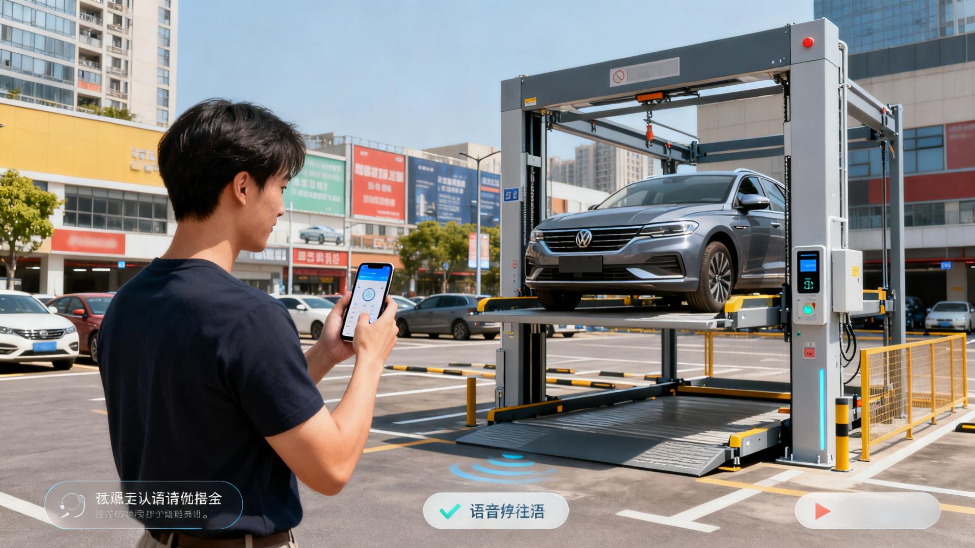 升降横移立体车库使用特点和范围