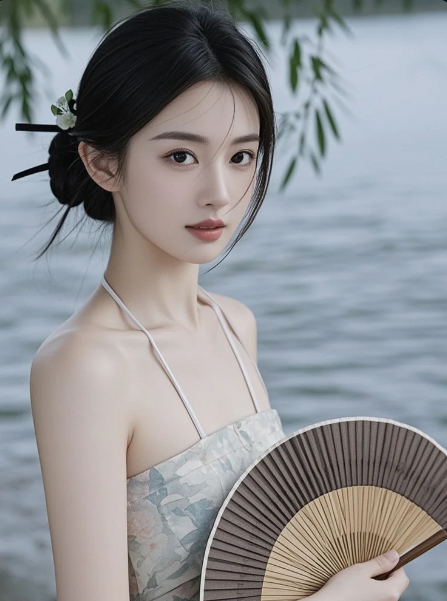 她的一颦一笑，都是壁纸级别的存在