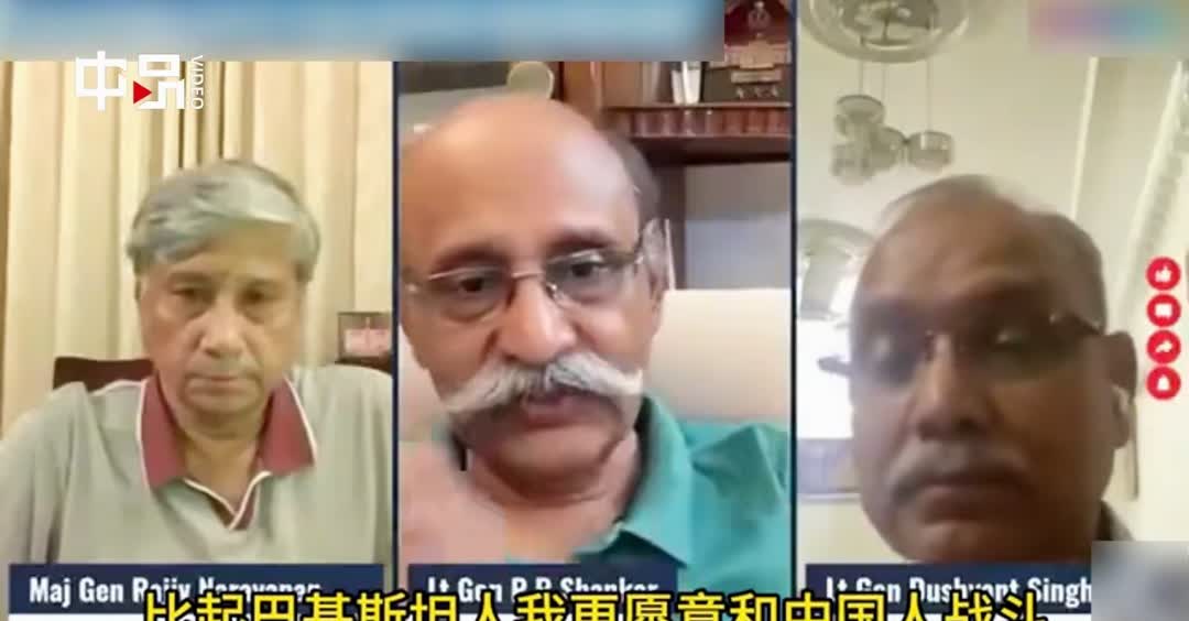 印度退役中将尚卡尔大放厥词，称比起巴基斯坦，更愿与中国战斗，理由是中国久未实战、