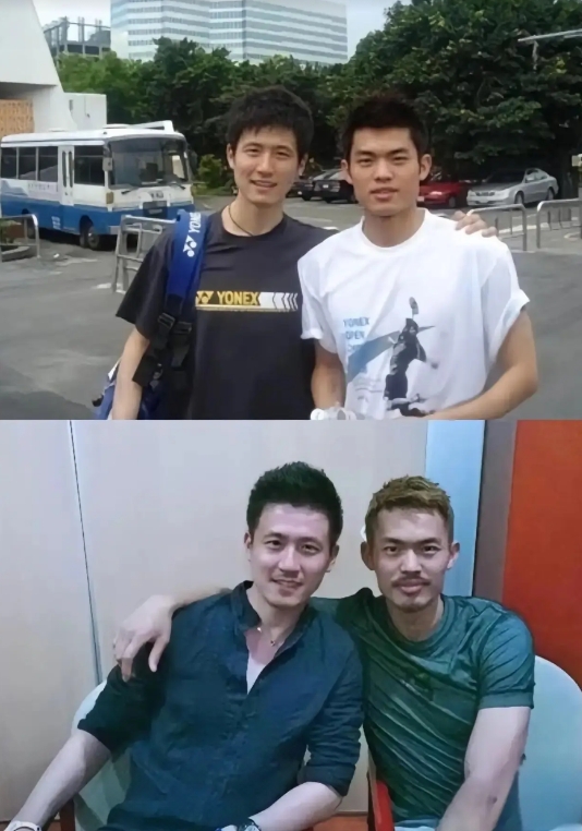 蔡赟和林丹，两位国羽曾经的功臣和骄傲！