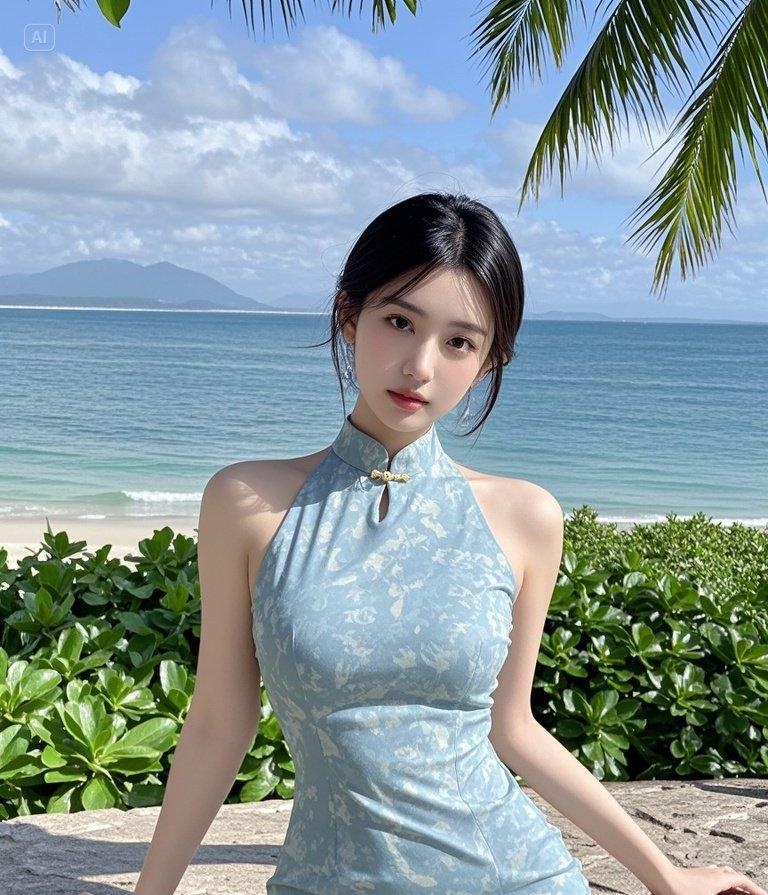 她的微笑，比阳光还要温暖