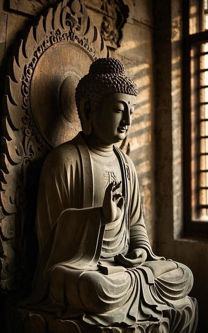 众生流转苦海，如暗夜行舟，而阿弥陀佛四十八愿，恰是破晓之光。  
他以无量光明为