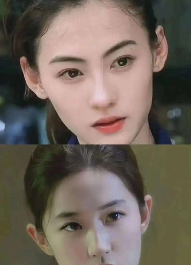 如果张柏芝和刘亦菲同龄，如果她们今年都满20岁，如果她们不是明星。
但她们都想和
