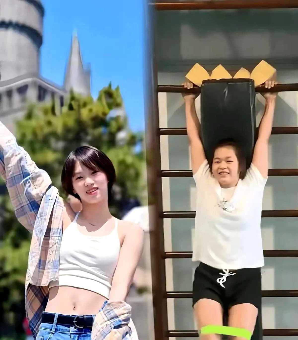 37.8秒空翻慢了两拍！
水花炸成油条，裁判直接举旗。
全红婵长高了十厘米，体重
