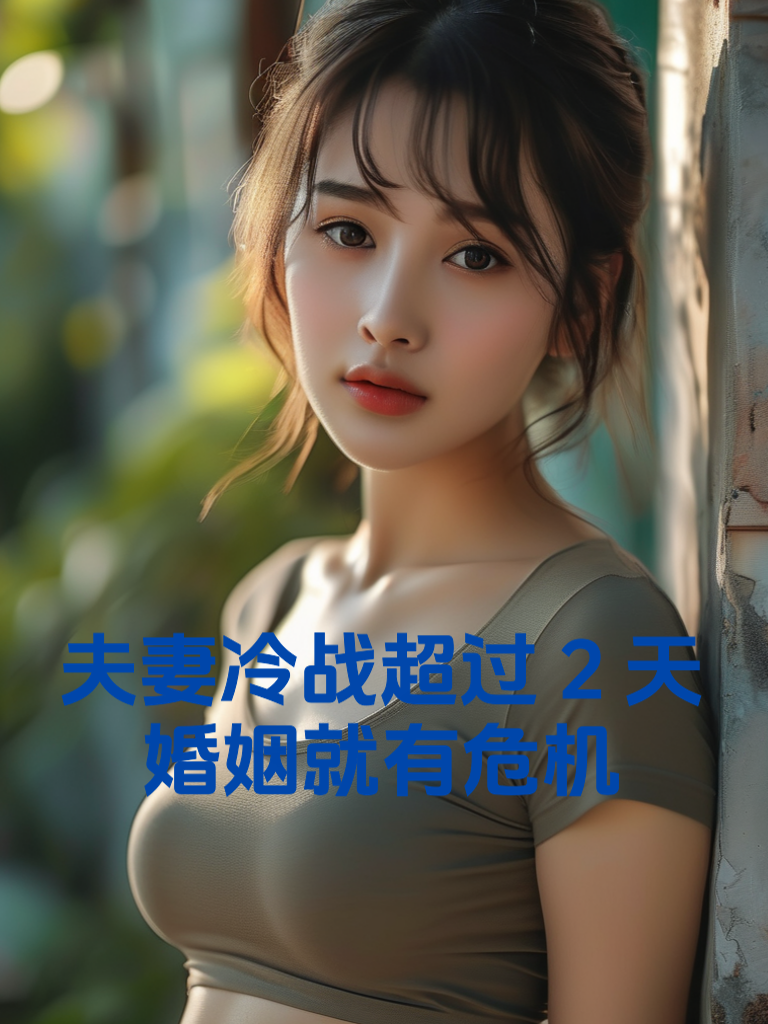 夫妻冷战超过2天，婚姻就有危机