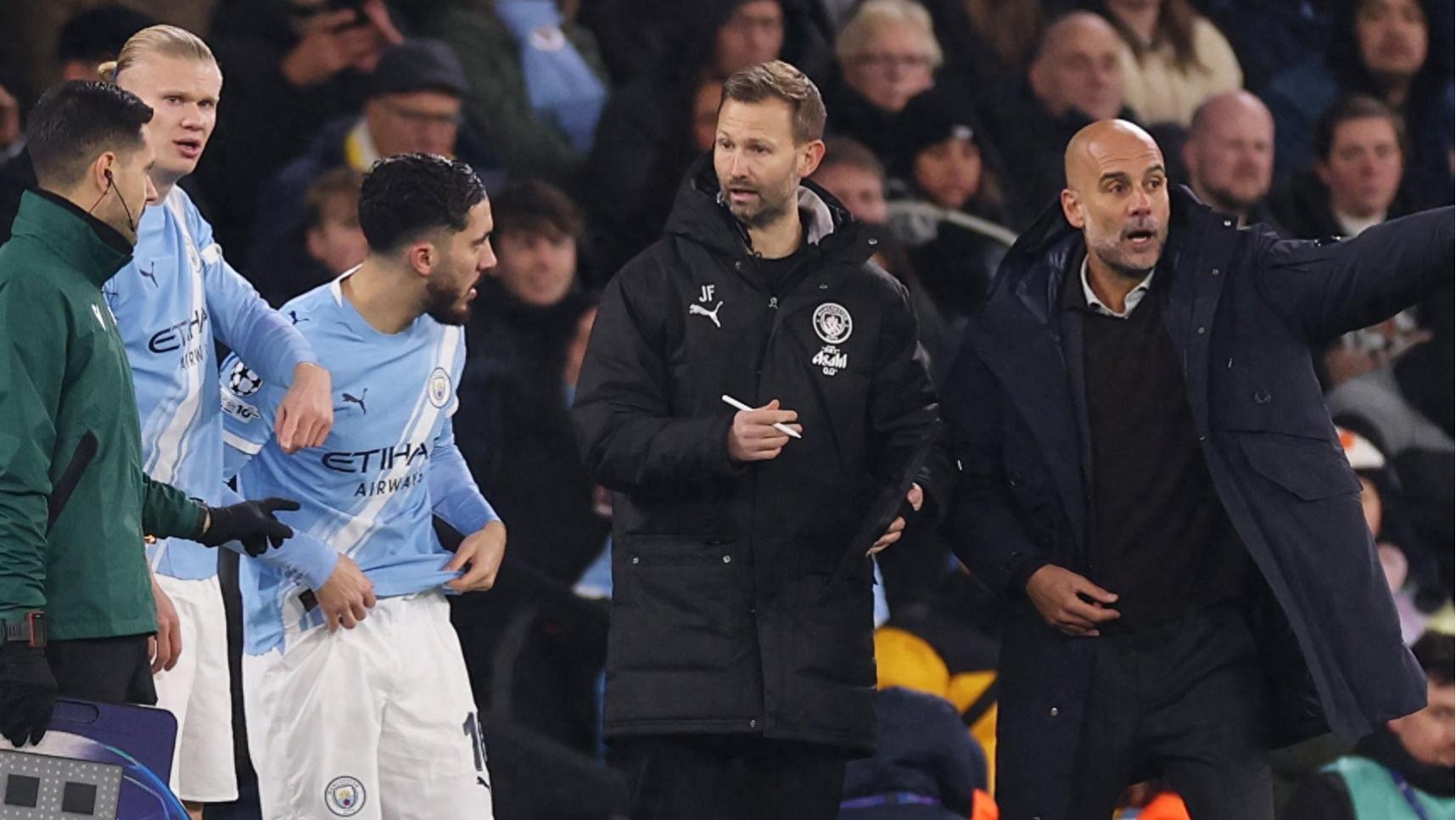 欧冠比赛瓜帅竟轮换10人，曼城主场爆冷0-2负勒沃库森