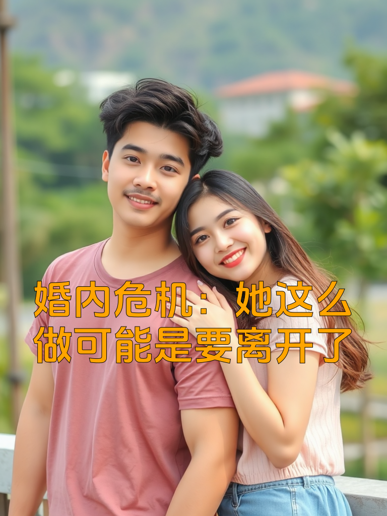 婚内危机：她这么做可能是要离开了