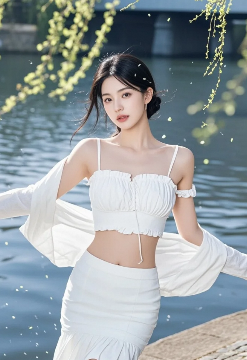 她不是柳树，却比柳絮更让人心动。