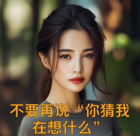 不要再说“你猜我在想什么”，容易影响感情