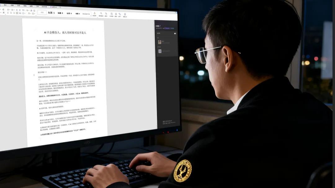 AI只会模仿人，而人有时候可以不是人