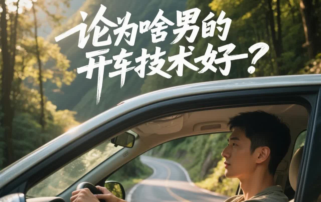 女的开车行不行体现在哪？
体现在嘴巴上：“哎，哎，哎，呀，呀呀，不行，不行，不