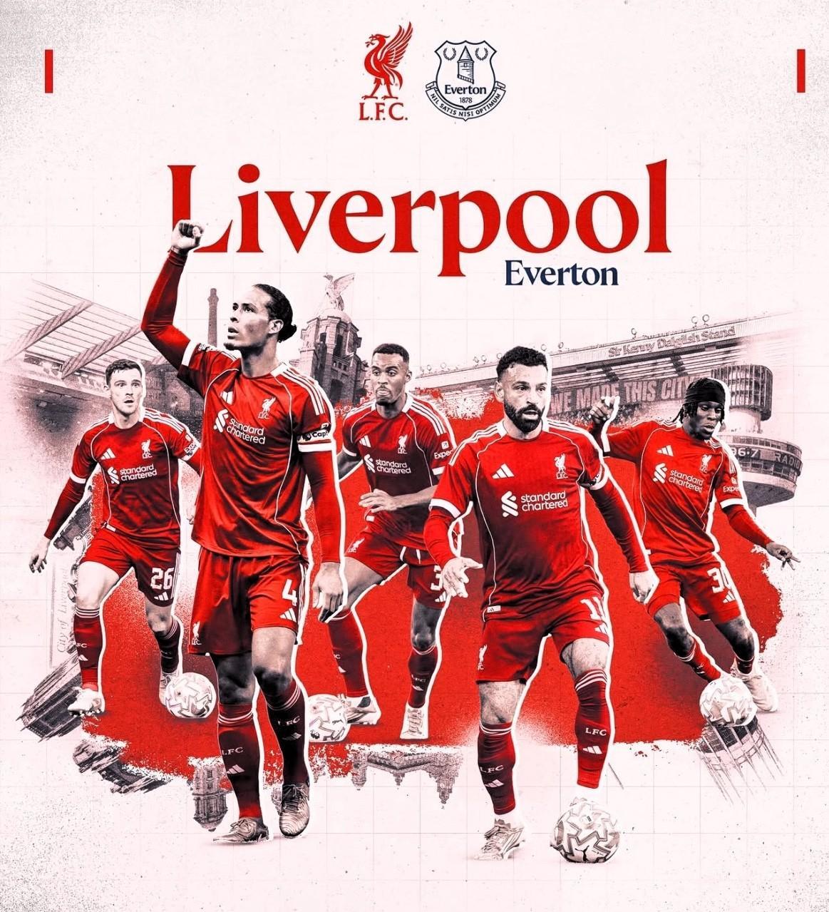 It’s derby day …|Liverpool VS Everton