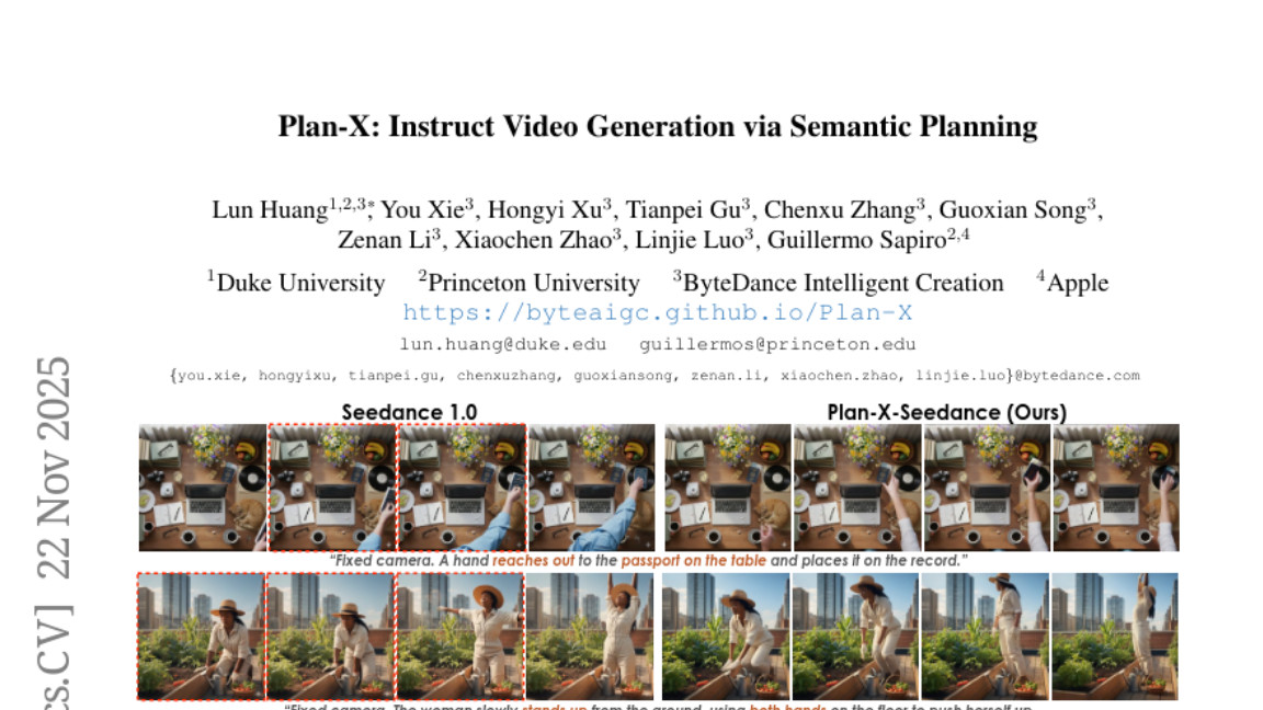 让AI像导演一样规划视频：杜克大学团队让视频生成告别"随机发挥"