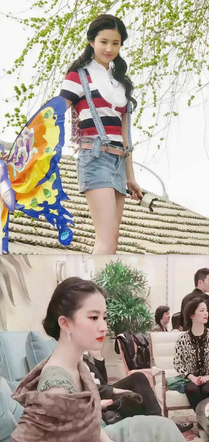 这两张照片一亮相，刘亦菲确实担得起“神仙姐姐”这个美称 ​​​
