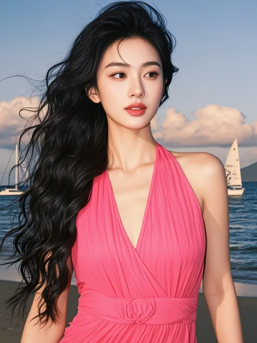 阳光、沙滩、长发与裙摆，完美夏日公式