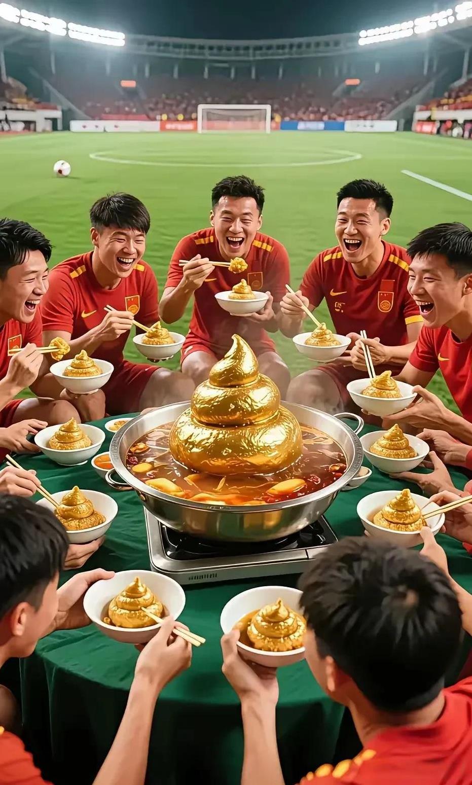这个感觉有点过了
输球的也有尊严
我们可以恶搞
但应该有底线
底线太低就伤人了