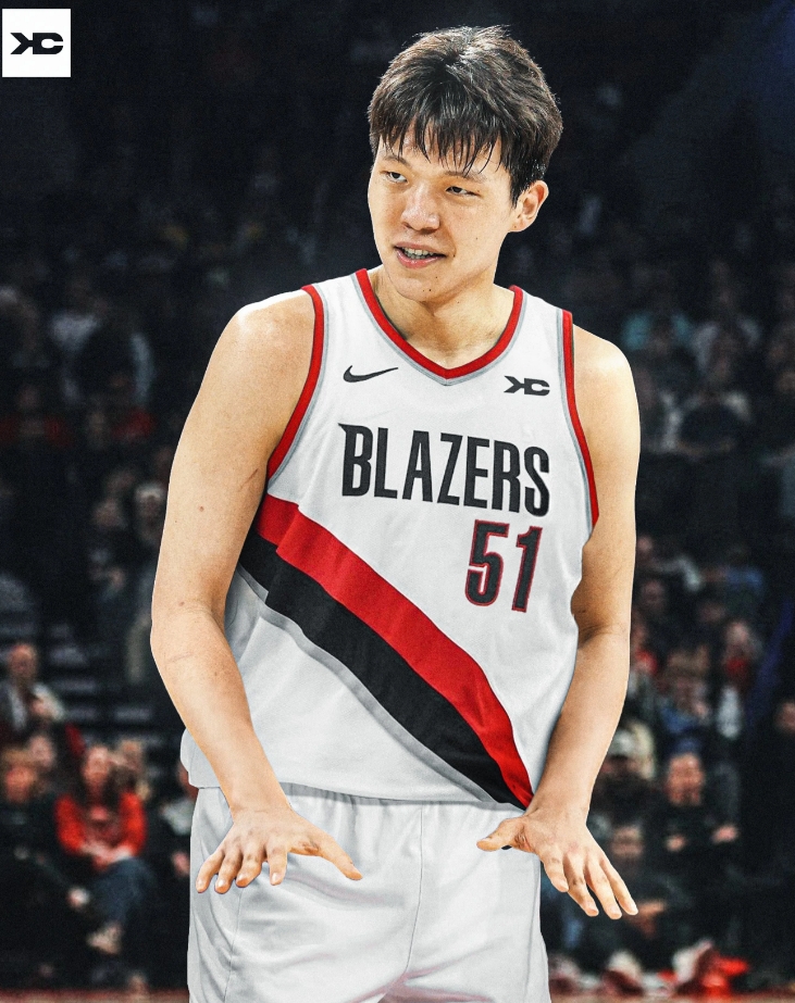 NBA选秀大会，波特兰开拓者用16号签选中了来自中国的中锋杨瀚森，开拓者也是杨瀚