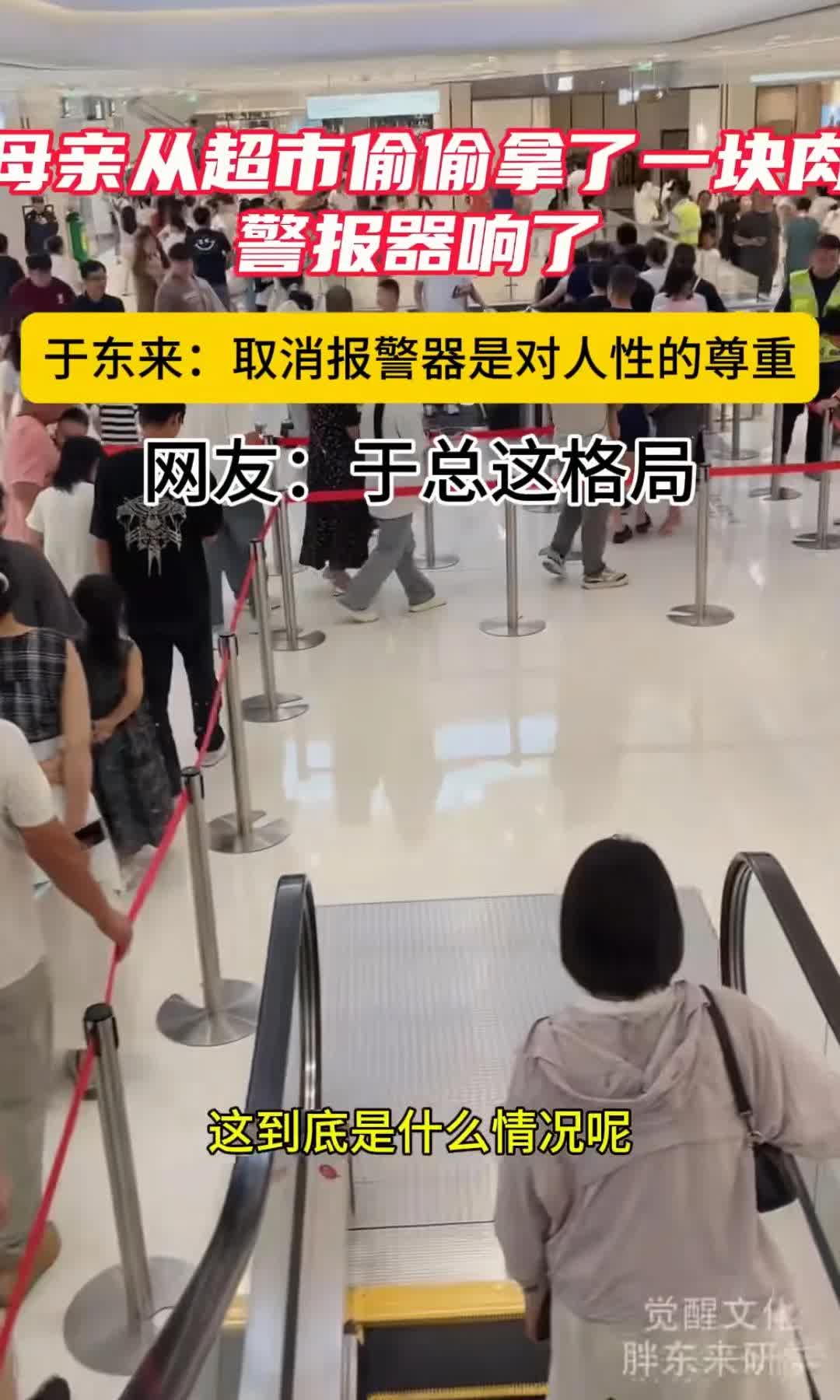 是谁还在缝补这个破烂的世界

今天在头条上看到胖东来超市拆除门店报警器的一段