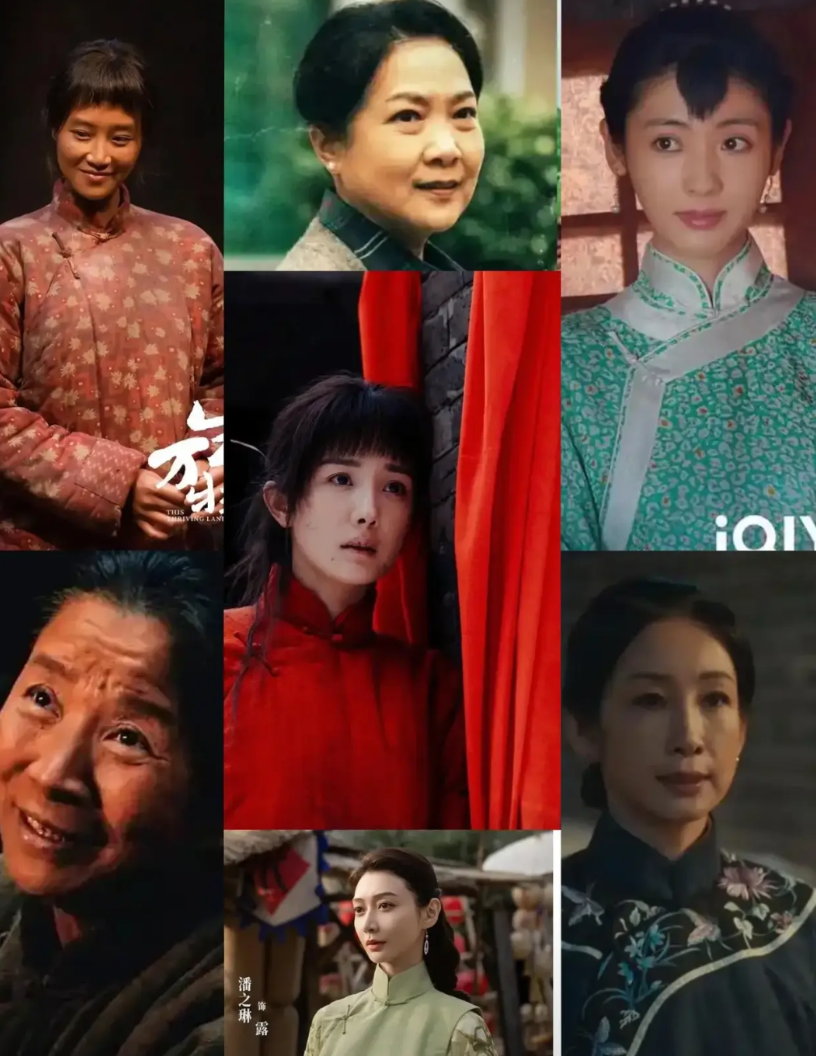 年代热剧《生万物》里7位女演员的基本信息:
1.​杨幂，现年39岁，出演宁绣绣，