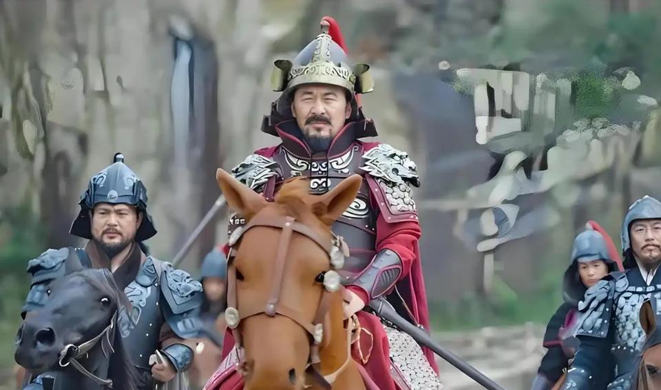 陈桥兵变后，赵匡胤入宫，符太后将幼帝柴宗训护在身后，问：“你对得起先帝的信任吗？