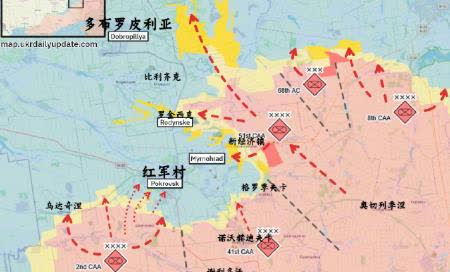 我觉得波克罗夫斯克（红军城）已经不再具备战略价值。

战前相当于一个几万人的
