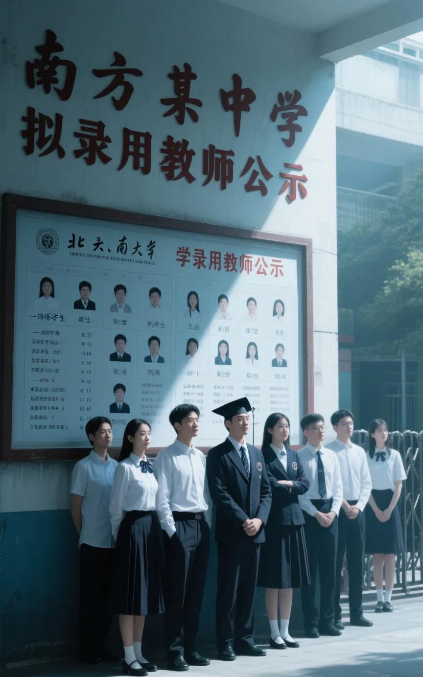 扎心啊！中学教师招聘无师范生，博士来了！
最近，南方某中学的一则招聘消息在教育圈
