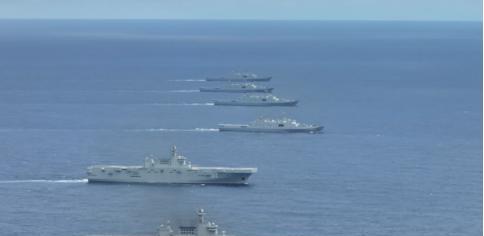 20万吨两栖舰亮相，对标美国海军，解放军两栖打击群震撼亮相？
中国海军刚刚公布了