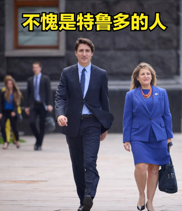 加拿大总理特鲁多的继任者弗里兰，竟威胁要借用英国的核弹来对付美国 [狗头]

—