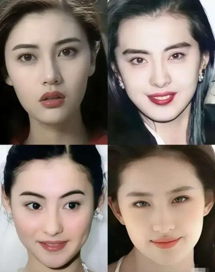 就这四张照片而言，谁是颜值天花板？