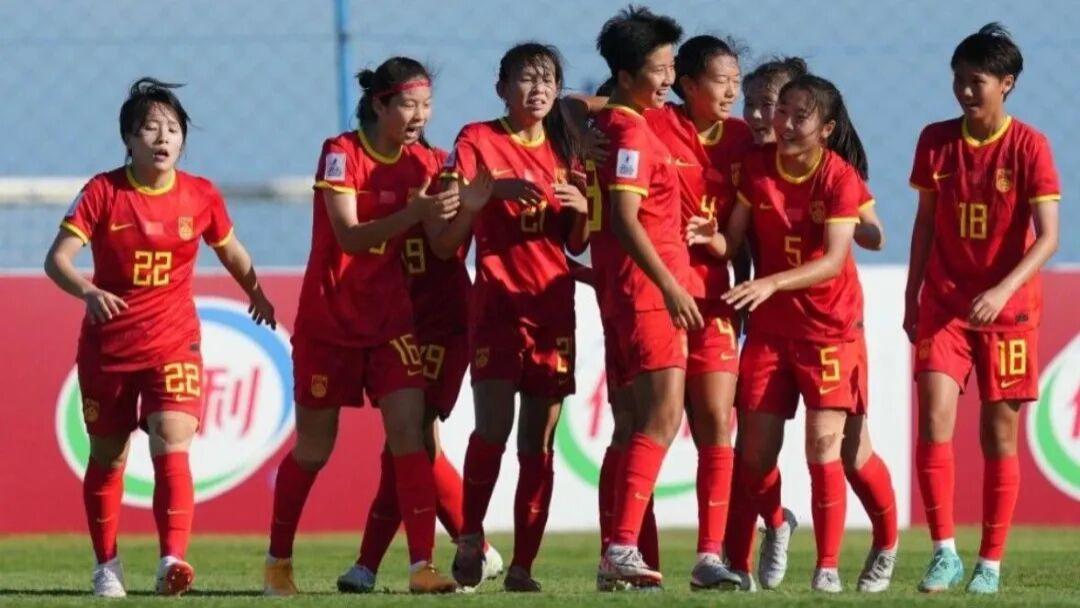 U17女足世界杯！中国队开门红，陈睿琳世界波，周欣怡、方珍珠梅开二度