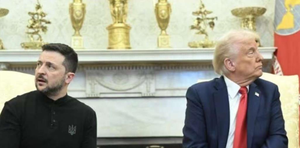 泽连斯基在白宫硬怼美国大总统和副总统。上一个这么干的人，还是赫鲁晓夫。最有意思的
