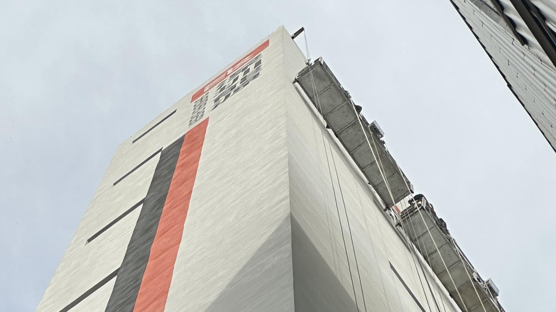 武汉深能环保方烟囱外壁防腐 工程高标准顺利竣工