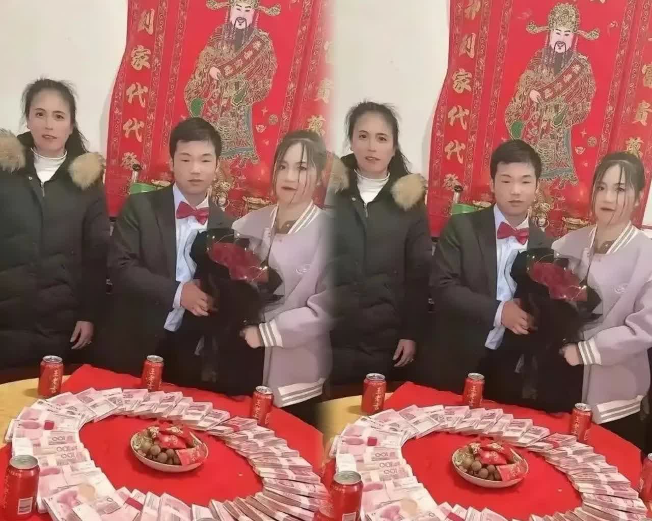 “太心酸了”江苏，有一名女子回老家参加弟弟的订婚宴，当父母跟弟弟告诉她，女方家索