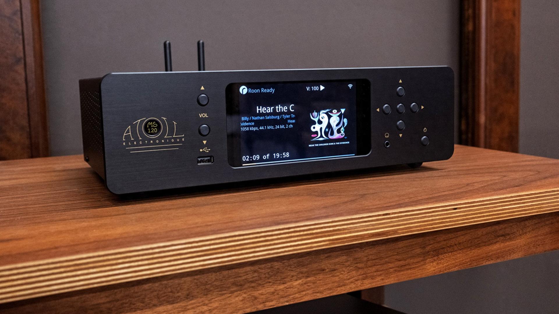 法国Atoll MS120流媒体解码器，体会与Eversolo DMP-A8的区别！