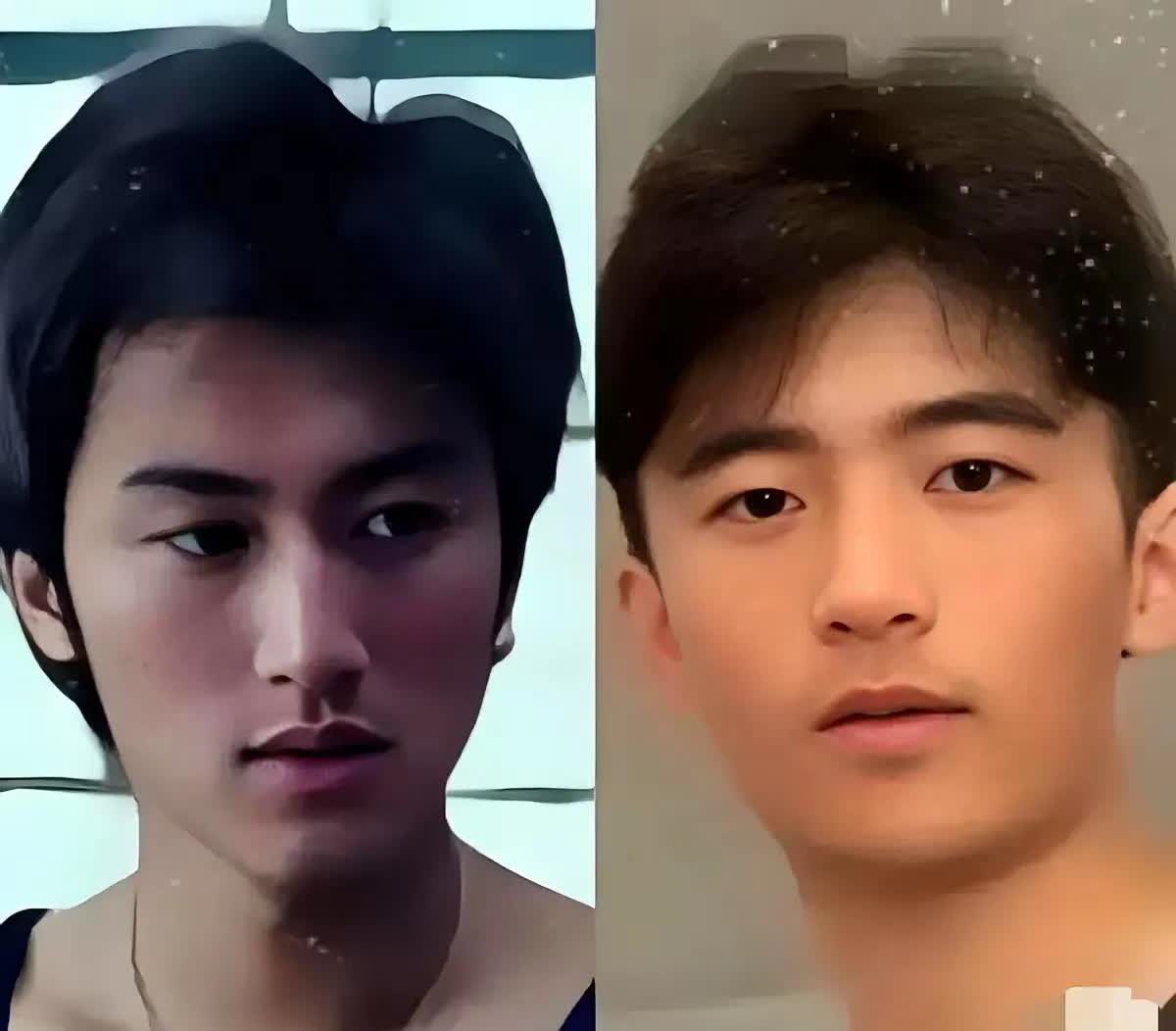 谢霆锋和张柏芝的大儿子也不丑，但不如父母长得好看，都说儿子长得像妈，但是大儿子长
