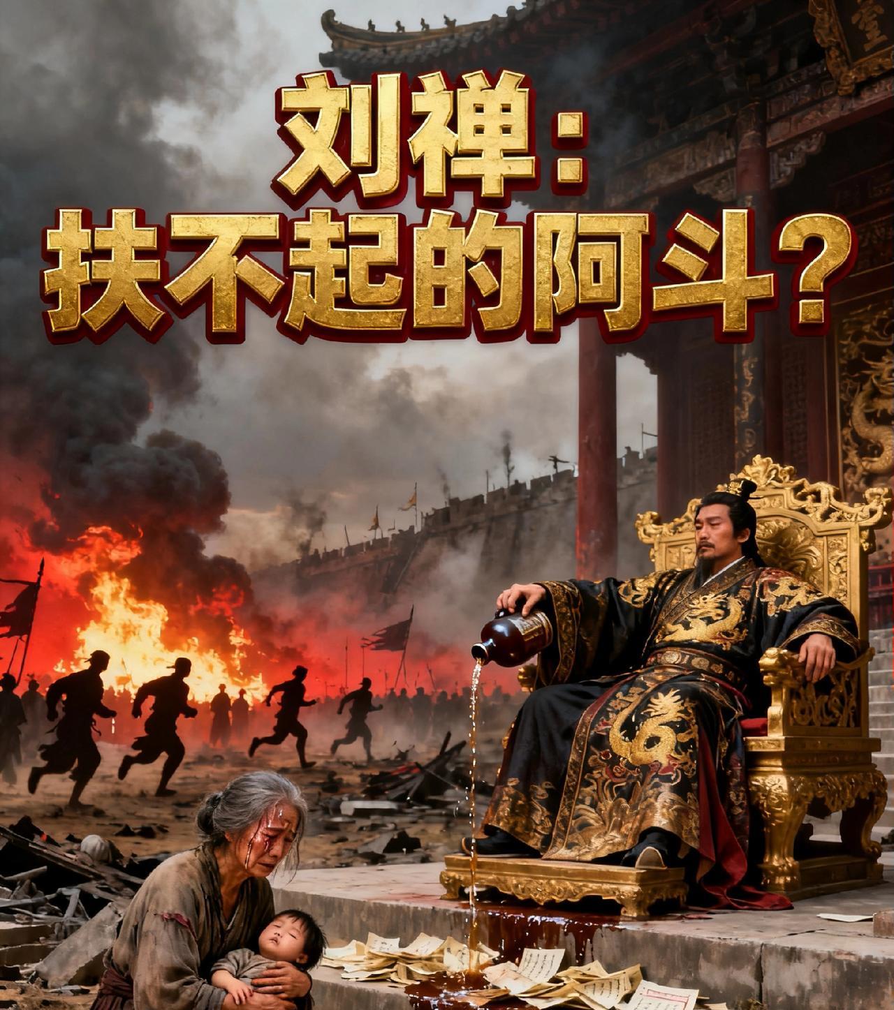 刘禅那么无能真有必要辅佐吗？仗打到那个程度了，为什么还要让老百姓受苦啊？
问大家