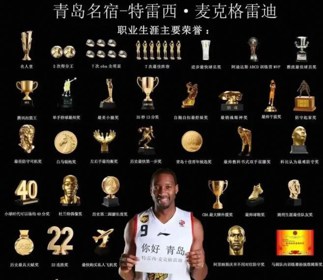 网友：闹麻了，生涯最佳荣誉就两个一阵还吹起来了，塔图姆从个人荣誉上早把麦迪甩干净