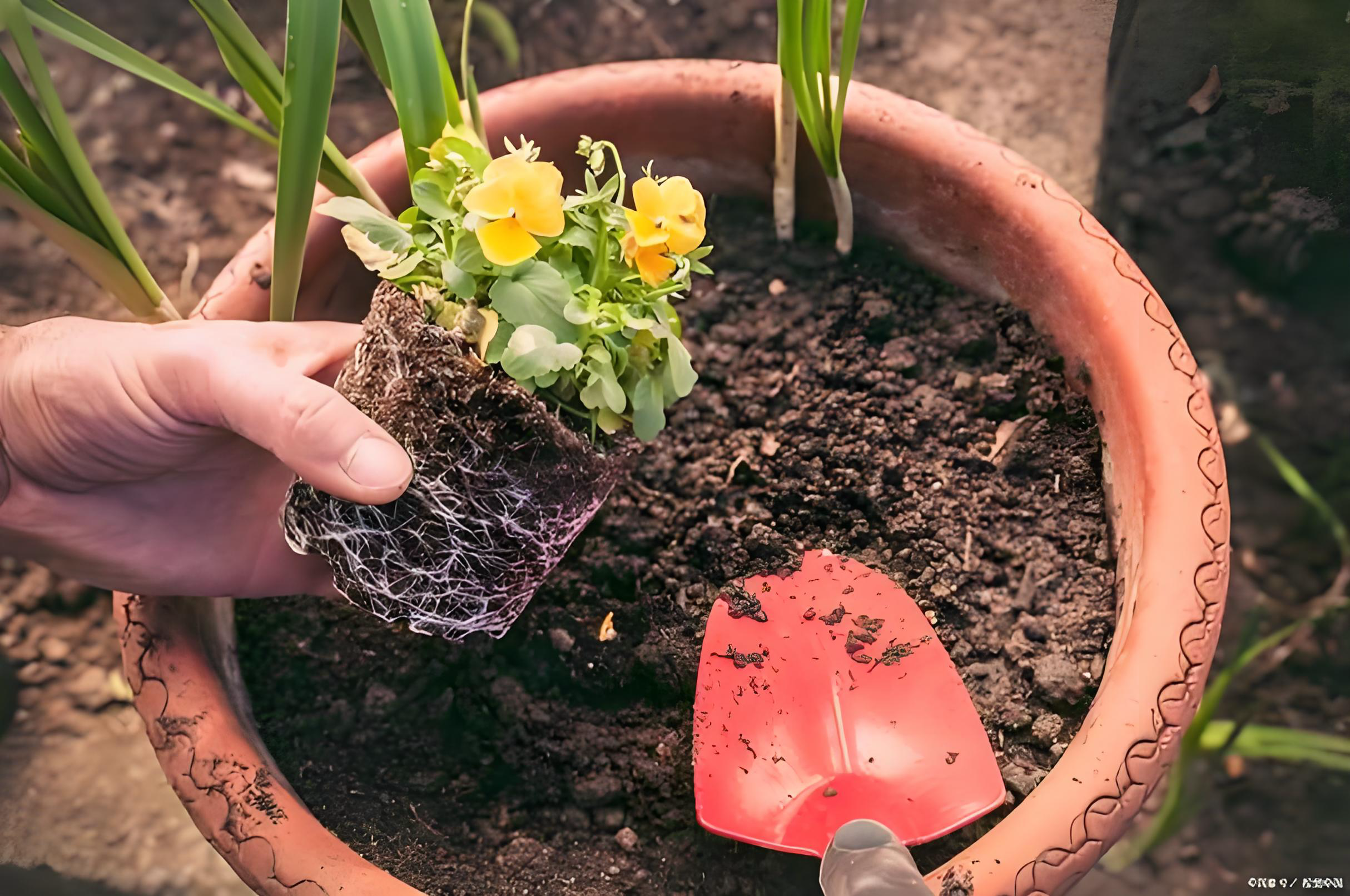 旧土别扔！3 步翻新就能用，省钱还养得好花