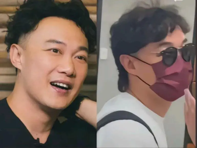 陈奕迅康复首露面，却戴着口罩不曾说一句话，网友质疑这不是真的陈奕迅
说这是假的，