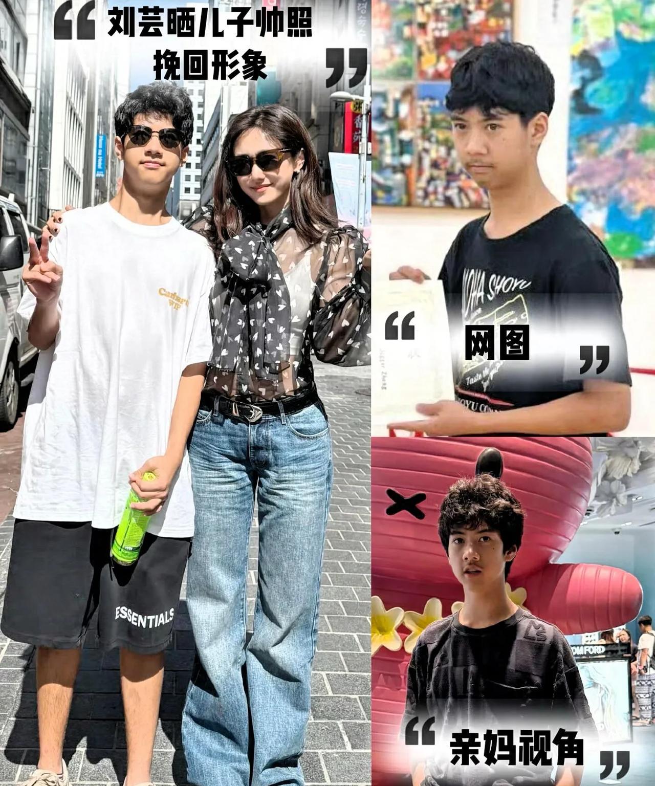 这孩子像刘芸父亲，隔代遗传外公。一点都不像郑钧！爹的神颜就没遗传到，郑钧女儿像他