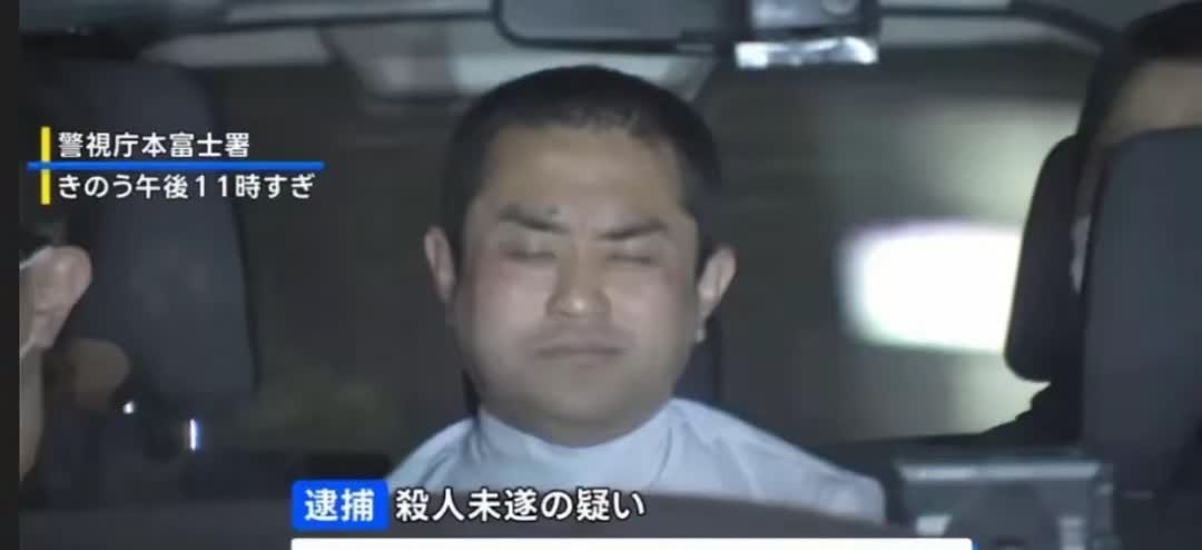 东京地铁，晚高峰，血案。
30厘米长刀，想想都后背发凉。
凶手，43岁，预谋
