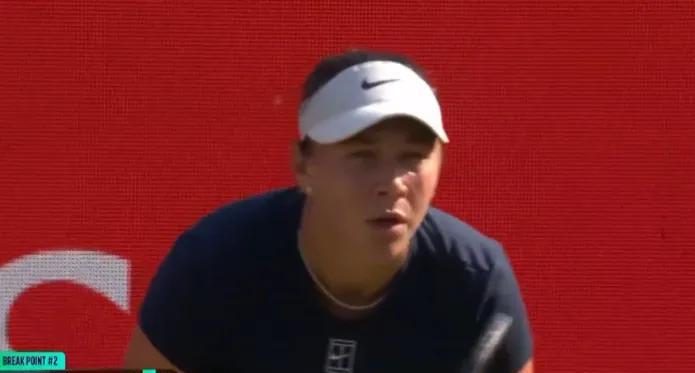 #2025赛季WTA500伦敦站# 
阿尼西莫娃将在四分之一决赛中与3号种子、同