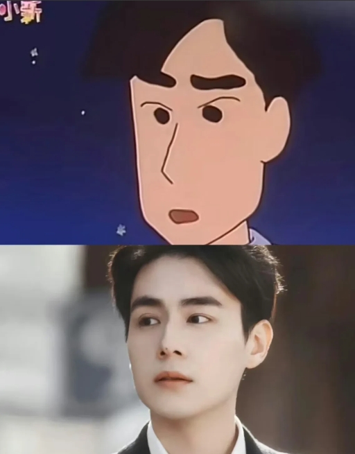 蜡笔小新里面居然隐藏了这么多明星脸，胡一天和黄子韬也太像了吧