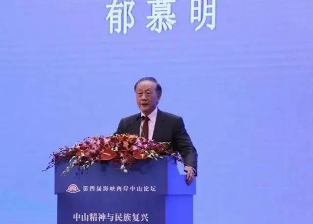 台湾统派，郁慕明是第一人。
老先生已经八十多岁了，台湾新党前主席，一生反台独，从