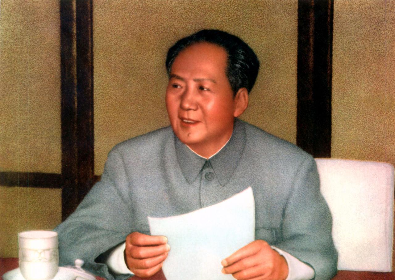 1962年8月8日毛主席接见厄瓜多尔前众议长、前内政部部长、人民行动运动领导人阿