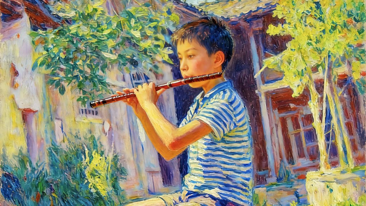 千丘日记之1986年9月10日, 教师节的悠扬笛声