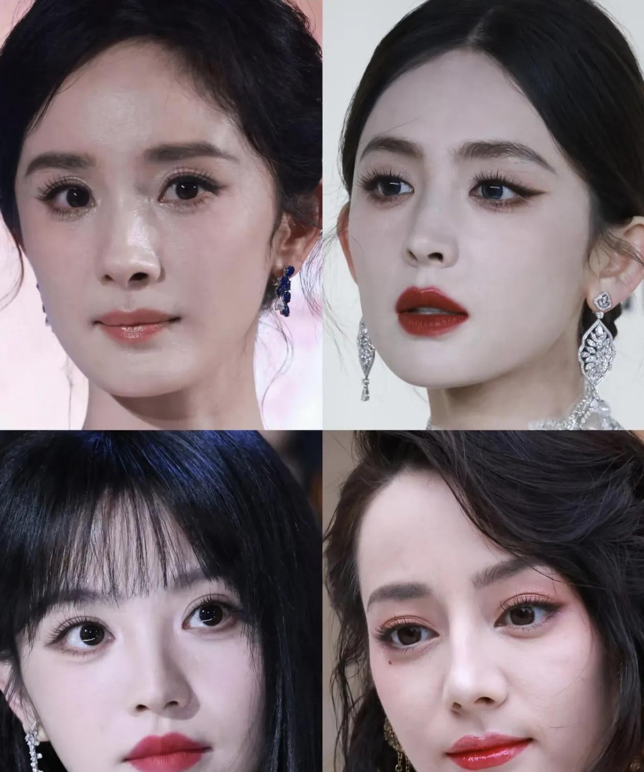 女明星怼脸生图:
1.杨幂       2.古力娜扎 
3.田曦薇   4.迪丽