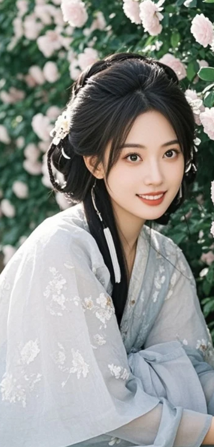 “有些温柔，藏在一朵花里。”你喜欢这样的我吗？
