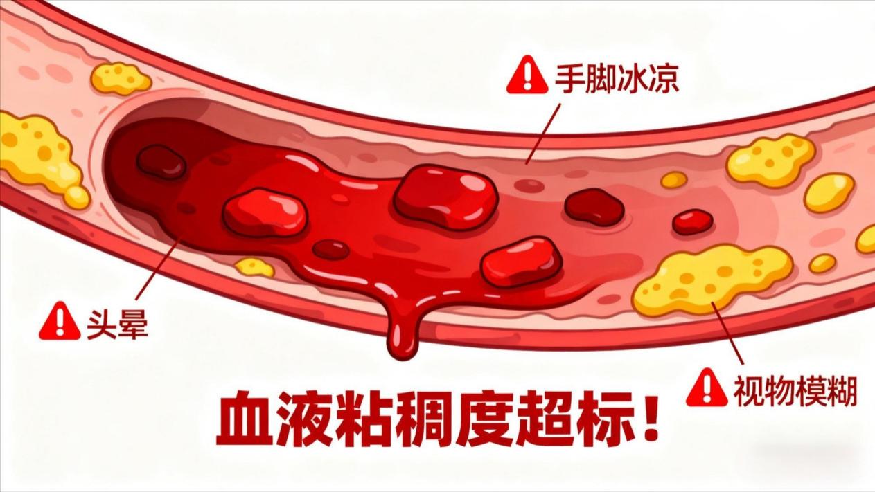 别让血液“稠”成粥！科学疏通，远离心脑危机