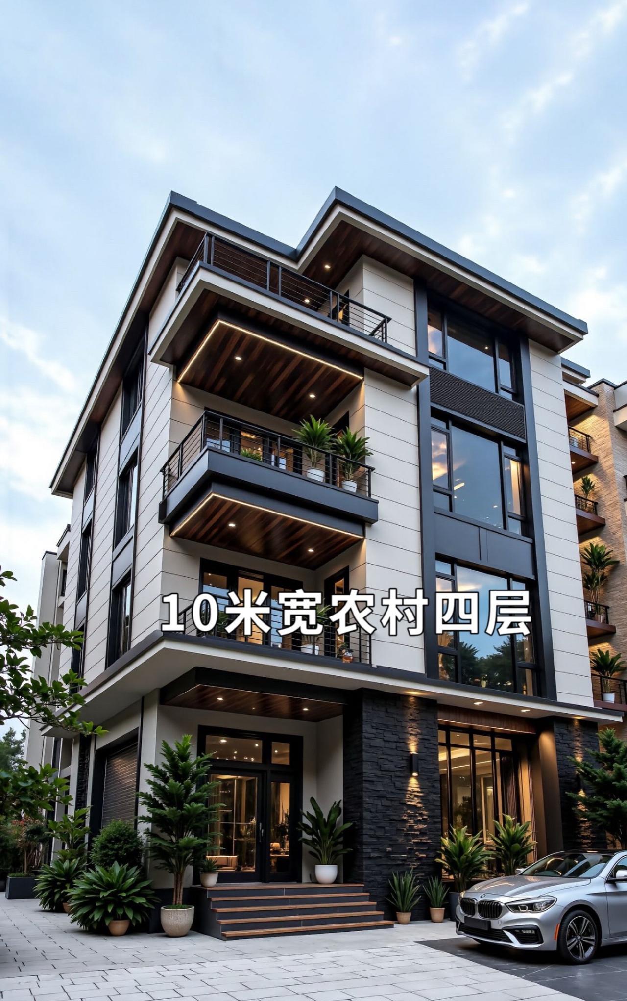 农村小面宽户型，这款设计就不错！#建房说